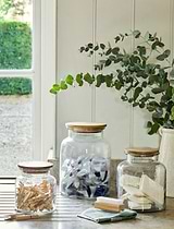 Hawling Storage Jar Small Glass