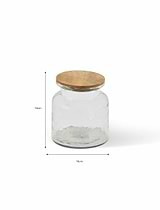 Hawling Storage Jar Small Glass