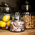 Coombe Ribbed Storage Jar Small Glass