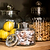 Coombe Ribbed Storage Jar Small Glass