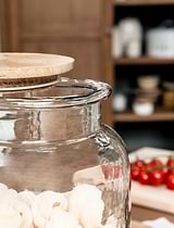 Hawling Storage Jar Large Glass