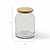Hawling Storage Jar Large Glass