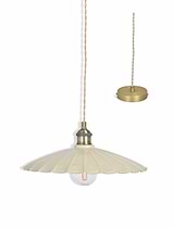 Wanstrow Ceiling Pendant Large Clay