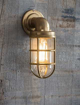 Devonport Down Light Brass