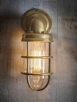 Devonport Down Light Brass