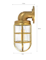 Devonport Down Light Brass