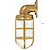 Devonport Down Light Brass