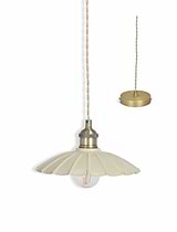 Wanstrow Ceiling Pendant Small Clay