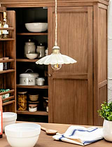 Wanstrow Ceiling Pendant Small Clay