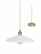 Wanstrow Ceiling Pendant Large Chalk
