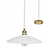 Wanstrow Ceiling Pendant Large Chalk