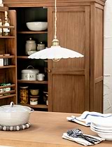 Wanstrow Ceiling Pendant Large Chalk