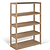 Hambledon 5 Tier Bookshelf Natural