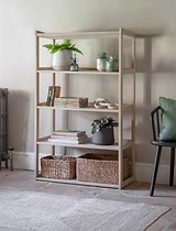Hambledon 5 Tier Bookshelf Natural