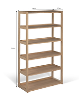 Hambledon 5 Tier Bookshelf Natural