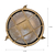 Devonport Round Bulk Head Light Brass