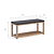 Hilcot Hallway Bench Slate Grey Acacia Wood