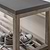 Hilcot Hallway Bench Slate Grey Acacia Wood