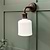 Beaulieu Ceramic Fluted Cylinder Wall Light Antique Bronze