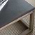 Hilcot Coffee Table Square Slate Grey Acacia Wood