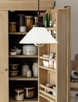 Beaulieu Gloss Ceramic Pendant Antique Bronze