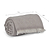 Leigh Herringbone Throw Natural Wool