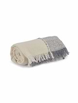 Kempsford Throw Grey Wool