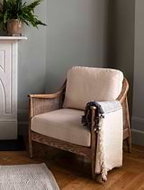 Kempsford Throw Grey Wool
