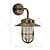Hanwell Wall Light Antique Brass