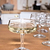 Fonthill Coupe Glass Set of 4 Clear