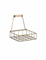 Brompton Napkin Tray Antique Brass Finish