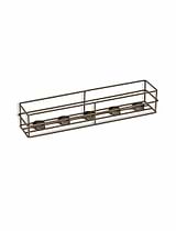 Brompton Tealight Holder Antique Brass Finish