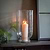 Ashton Hurricane Vase Large Glass