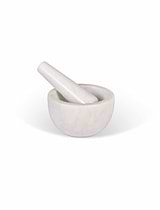 Brompton Pestle and Mortar White
