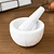 Brompton Pestle and Mortar White