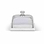 Brompton Butter Dish White