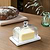 Brompton Butter Dish White