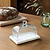 Brompton Butter Dish White