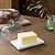 Brompton Butter Dish White