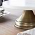 Brompton Marble Cake Stand Antique Brass Finish