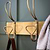 Brompton Hook Rail Antique Brass Finish
