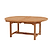 Avon Teak Oval Extending Dining Table 180-240cm