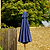 Parasol Solid Wood 3m Blue