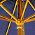 Parasol Solid Wood 3m Blue