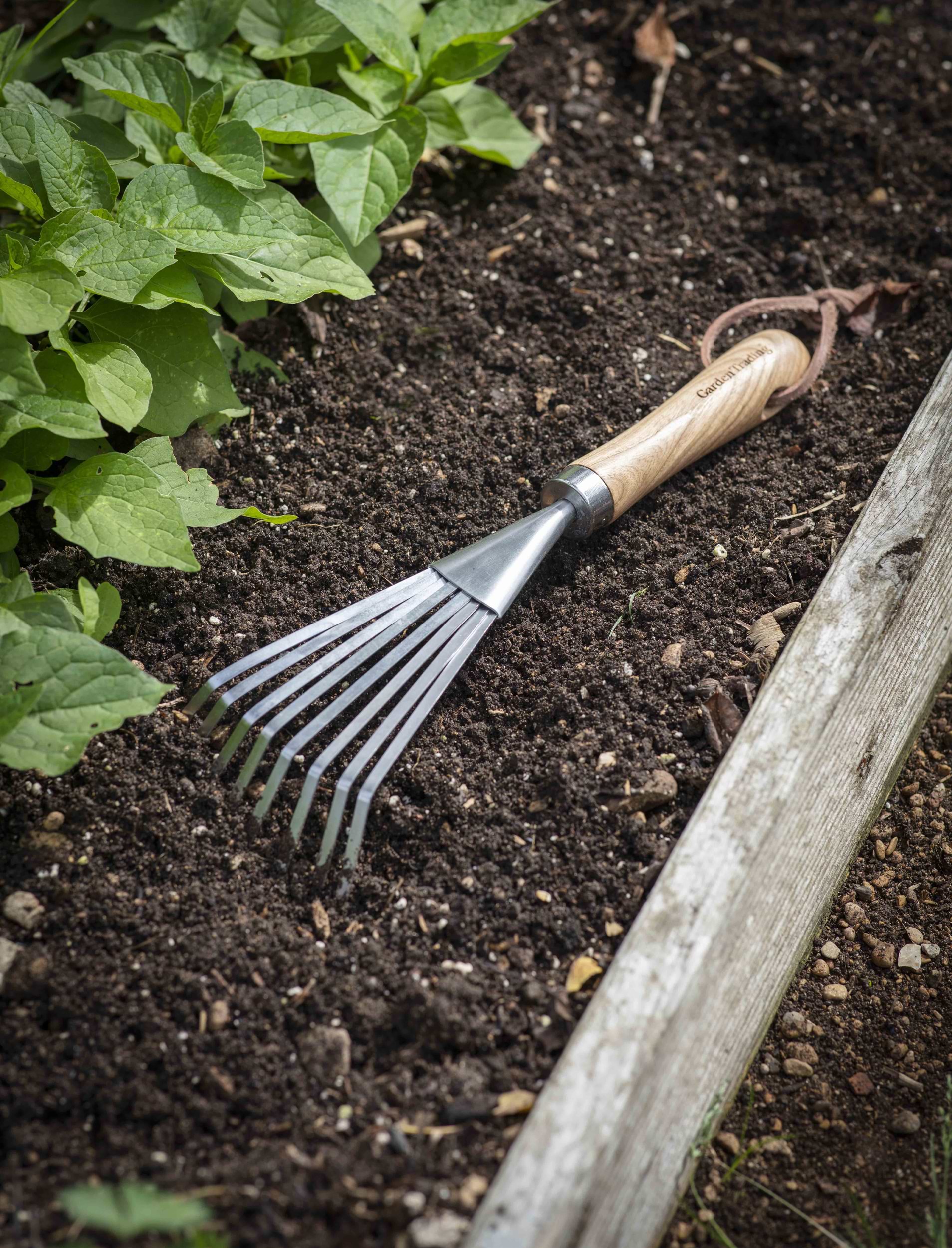 Garden Trading Hand Rake Trowel