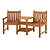 Ambleside Teak Companion Bench 2 Seater 165cm