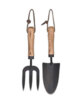 Horton Fork & Trowel Set Black