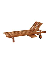 Winchcombe Teak Sun Lounger