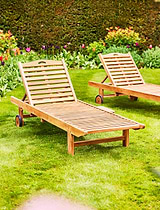 Winchcombe Teak Sun Lounger