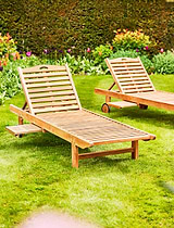 Winchcombe Teak Sun Lounger